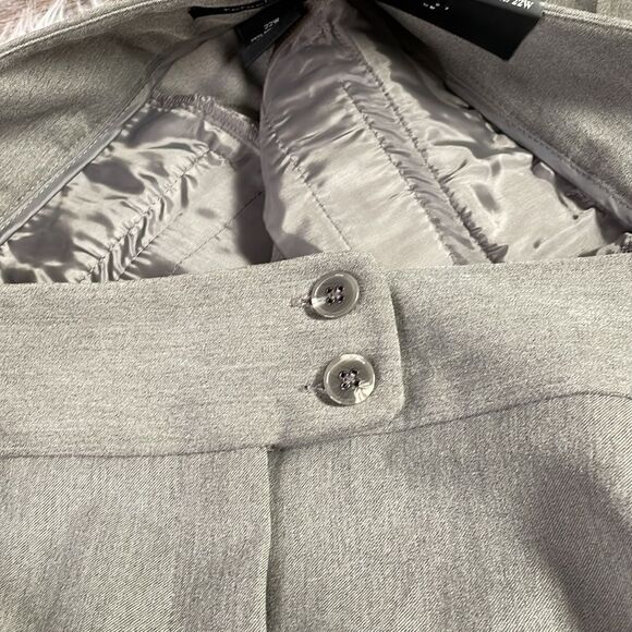 Rafaella Womens Curvey Fit Boot Cut Dress Pants Size 22W Aluminum Gray NWT - Picture 11 of 11